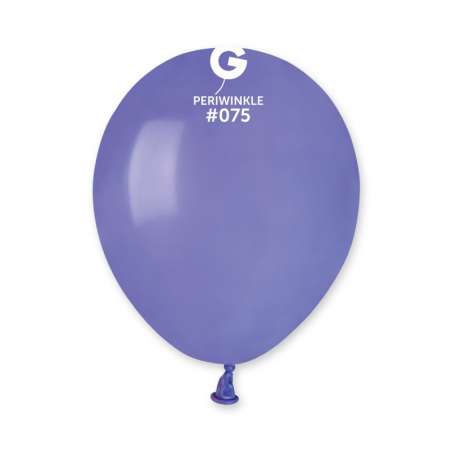 Palloncino in Lattice 5" A50 Pervinca "Periwinkle 075" 100pz Gemar Standard 5" A50