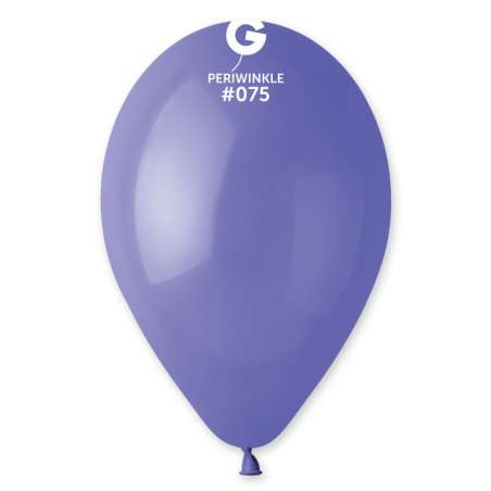 Palloncino in Lattice 12" G110 Pervinca "Periwinkle 075" 100pz Gemar Standard 12" G110