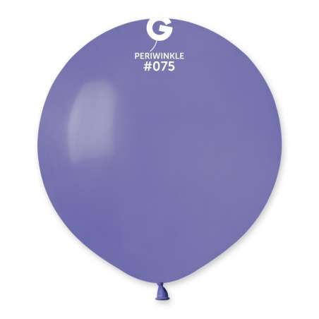 Palloncino in Lattice 19" G150 Pervinca "Periwinkle 075" 50pz Gemar Standard 19" G150