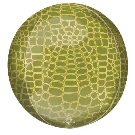 Palloncino in Foil 16" Orbz Coccodrillo "Alligator Print" Animal Print "Safari"