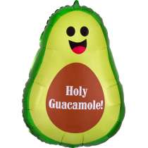 Palloncino in Foil 27" Super Shape Avocado "Holy Guacamole" Frutta