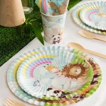 Piatto carta 18cm Cuccioli Giungla "Puppies Jungle" 8pz Cuccioli Giungla "Puppies Jungle"