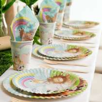 Piatto carta 18cm Cuccioli Giungla "Puppies Jungle" 8pz Cuccioli Giungla "Puppies Jungle"