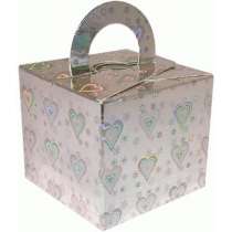 Pesetto o Scatola Regalo Argento con Cuori 10pz Pesetti Oaktree