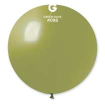Palloncino in Lattice 31" G30 Verde Giungla "Jungle Green 098" Gemar Standard 31" G30