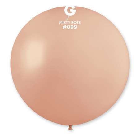 Palloncino in Lattice 31" G30 Rosa Brumoso "Misty Rose 099" Gemar Standard 31" G30