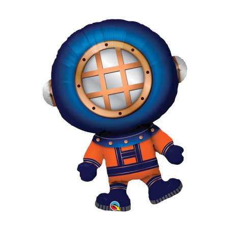 Palloncino in Foil 37" Super Shape Subacqueo "SHP Diver" Palloncini Tema Mare