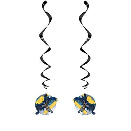 Swirl Pendenti Batman 3pz Festoni e Addobbi Personaggi