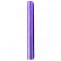 Runner in Organza Lilla 9mt x 36cm Runner/Corsie