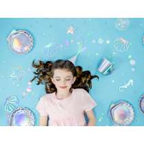 Ghirlanda Decorativa Sirena Iridescente "Mermaid Party" Addobbi e Accessori Sirena
