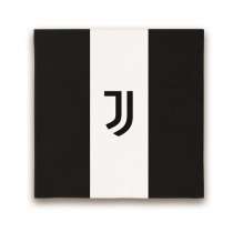 Tovagliolo di Carta 33x33cm della Juventus Bianconero 20pz Juventus