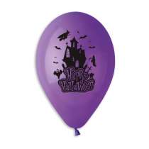 Palloncino in Lattice 13" GS120 Assortito con Scritta "Happy Halloween" 50pz Gemar "Halloween"