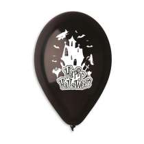 Palloncino in Lattice 13" GS120 Assortito con Scritta "Happy Halloween" 50pz Gemar "Halloween"