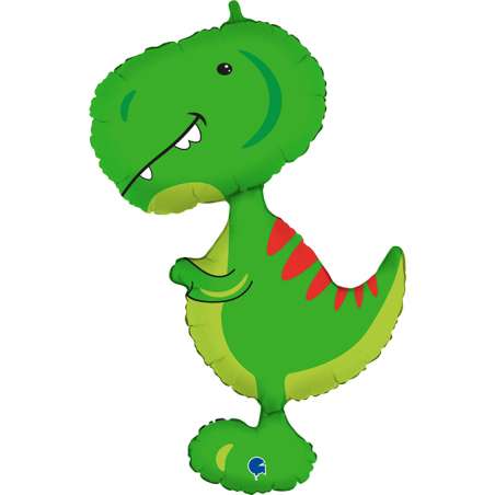 Palloncino in Foil 38" Super Shape Tirannosauro "Tyrannosaurus" Animali Grabo