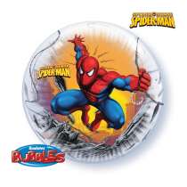 Palloncino in PVC 22" Bubble Spider-Man "Go Spidey" Spider-Man