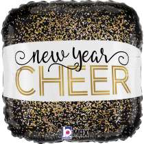 Palloncino in Foil 18" Capodanno "New Year Cheer" Natale e Capodanno Grabo