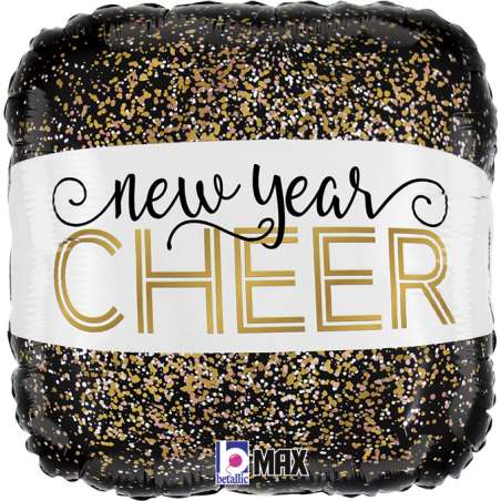 Palloncino in Foil 18" Capodanno "New Year Cheer" Natale e Capodanno Grabo