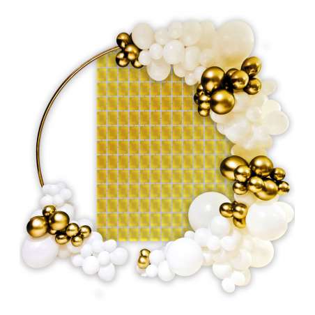 Backdrop in Foil Oro Metallizzato "Gold" 1mt x H.2mt Backdrop
