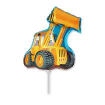 Palloncino in Foil 14" Mini Shape Escavatore "Excavator" Veicoli