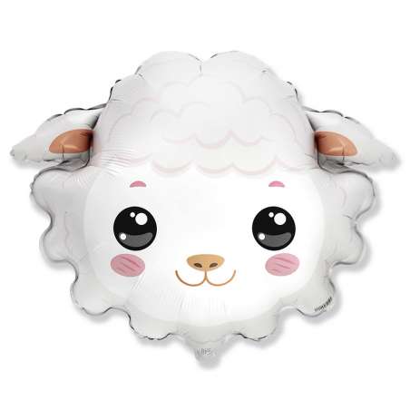 Palloncino in Foil 30" Super Shape Agnellino Animali (Fattoria e Domestici)