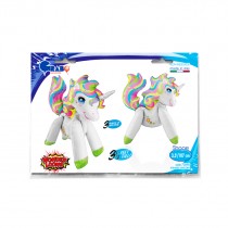 Palloncino in Foil 42" Air Filled Unicorno "Joinable Unicorn" Animali Grabo