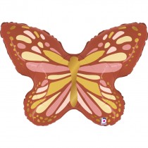 Palloncino in Foil 35" Super Shape Farfalla "Boho Butterfly" Animali Grabo