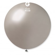 Palloncino in Lattice 31" GM30 Argento "Silver 038" Gemar Standard 31" G30