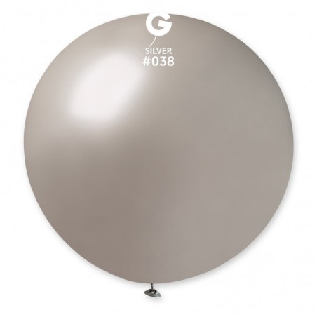 Palloncino in Lattice 31" GM30 Argento "Silver 038" Gemar Standard 31" G30