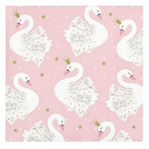 Tovagliolino di Carta 25x25cm Cigno Reale "Swan" 16pz Cigno Reale "Swan"