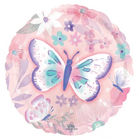Palloncino in Foil 18" Farfalla "Flutter Butterfly" Festa Tema Farfalla