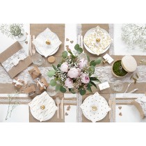 Set di Posate in Legno "Wooden Cutlery" 18pz Posate di Legno