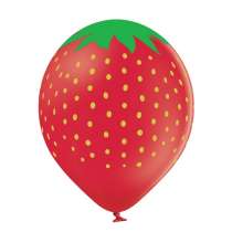 Palloncino in Lattice 12" Stampati Frutta "Fruit" 50pz Dolci e Frutta