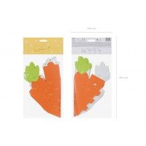 Box Porta Caramelle Carota "Carrot" 6pz Sacchettini per Caramelle
