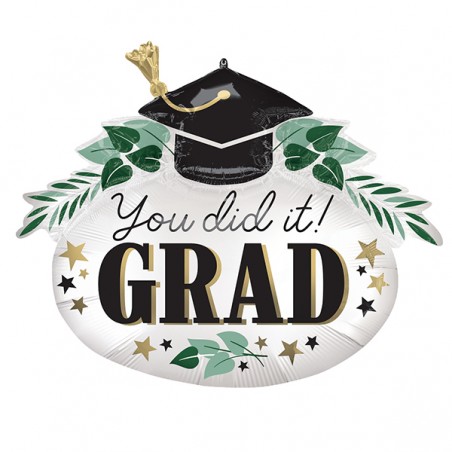 Palloncino in Foil 34" Super Shape Laurea "You Did It Ivy Grad" Laurea