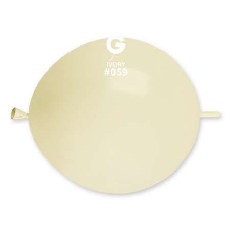 Palloncino in Lattice 13” Link GL13 Avorio "Ivory 059" 50pz Gemar Standard Link 13" GL13