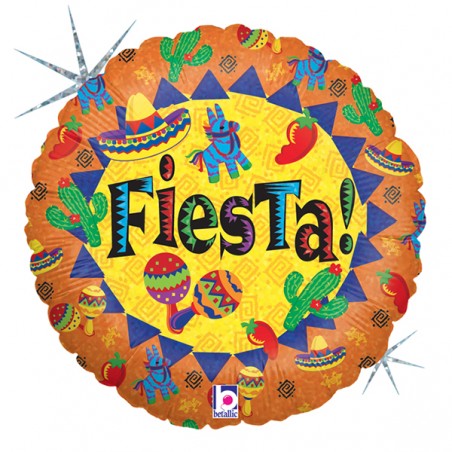 Palloncino in Foil 18" Messico "Fiesta" Generici Grabo