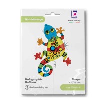 Palloncino in Foil 47" Super Shape Linky Geco "Gecko" Animali Grabo