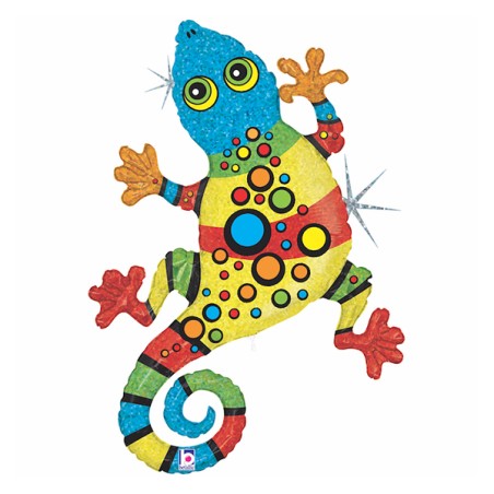Palloncino in Foil 47" Super Shape Linky Geco "Gecko" Animali Grabo