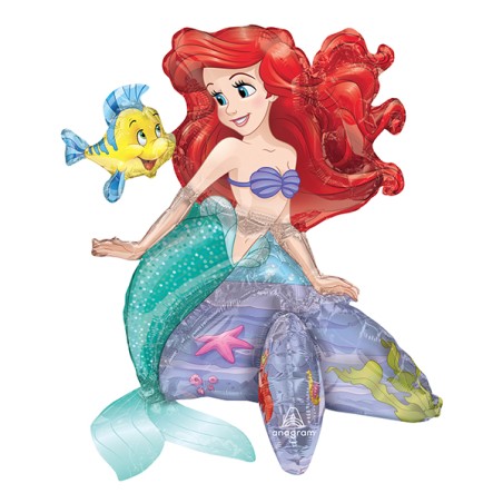 Palloncino in Foil 20" Standups Sirenetta Ariel Ariel Sirenetta