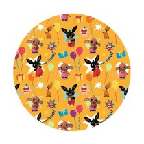 Piatto di Carta 18cm Giallo con Bing 8pz Bing