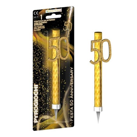 Fontana FESTA N°50 Anniversary Strass Oro 50° Anniversario