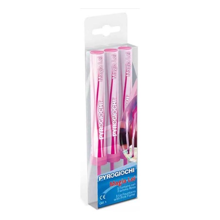 Fontana Magia Rosa 3pz Fontane Colorate