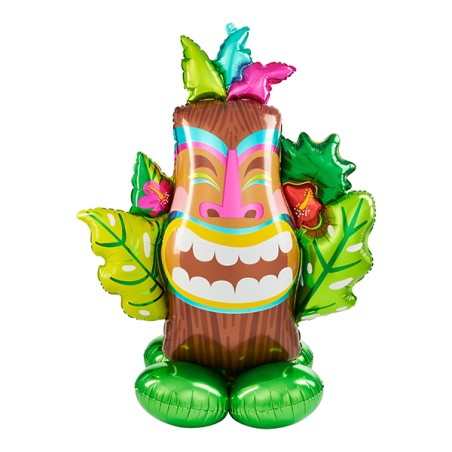 Palloncino in Foil 53" AirLoonz Totem Hawaiano "Tiki" Standups ad Aria "No Elio"