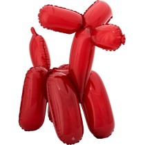 Palloncino in Foil 19" Air Filled Cane Rosso "Red Dog" Standups ad Aria "No Elio"