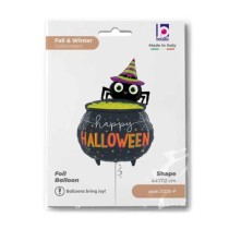 Palloncino in Foil 44" Super Shape Calderone "Spider Cauldron" Halloween Grabo