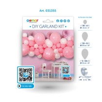 Kit Ghirlanda Palloncini Baby Pink "DIY Garland Kit" 66pz Gemar "Diy Garland Kit"