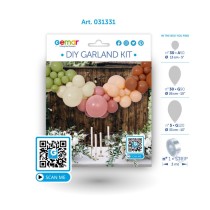 Kit Ghirlanda Palloncini Naturals "DIY Garland Kit" 66pz Gemar "Diy Garland Kit"