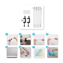 Struttura Arco Palloncini da Tavolo "Table Balloon Arch" Gemar "Diy Garland Kit"