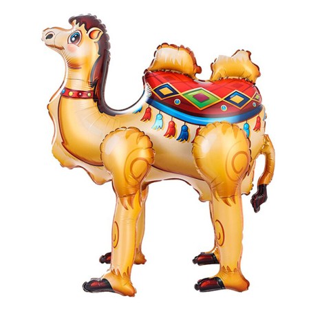 Palloncino in Foil 19" Super Shape 4D Cammello "Camel" Animali (Giungla e Bosco)
