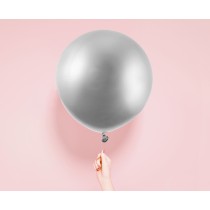 Palloncino in Lattice 24" Beauty & Charm Argento Palloncini Shiny/Chrome